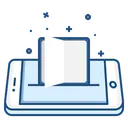 Free Mobile Concept Book Icon