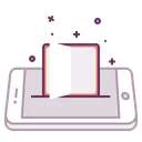 Free Mobile Concept Book Icon