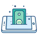 Free Mobile Concept Dollar Icon