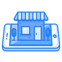 Free Mobile Concept Shop Icon
