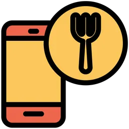 Free Mobile Food  Icon