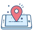 Free Mobile Concept Location Icon