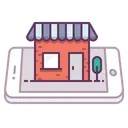 Free Mobile Concept Shop Icon