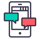 Free Mobile Message Communication Icon