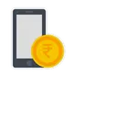 Free Mobile Money Currency Icon