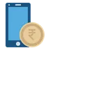 Free Mobile Money Currency Icon