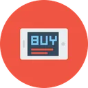 Free Mobile Online Shopping Icon