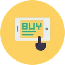 Free Mobile Online Shopping Icon