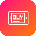 Free Mobile Online Shopping Icon