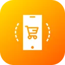 Free Mobile Profit Discount Icon