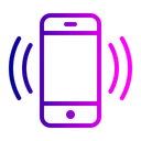 Free Mobile Vibration Vibrate Icon