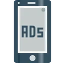 Free Mobile Ads Advertising Icon