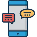 Free Mobile Massage Mobiles Chatten Nachricht Symbol
