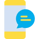 Free Mobile Message Business Message Message Bubble Icon