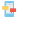 Free Mobile Message Communication Icon