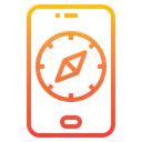 Free Compass Smartphone Gps Icon