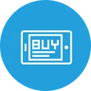 Free Mobile Online Shopping Icon