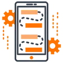 Free Mobile Option Mobile Gear Mobile Setting Icon