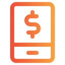 Free Mobile Payment Finance Business Icon
