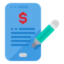 Free Payment Online Smartphone Icon
