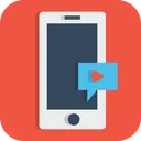 Free Mobile Phone Chat Icon