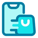 Free Mobile Shopping  Icon