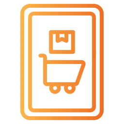 Free Mobile Shopping  Icon