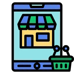 Free Mobile Shopping  Icon