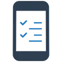 Free Checkliste Mobile Testing Fragebogen Symbol