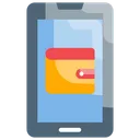 Free Mobile Wallet Internet Finance Icon