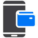 Free Mobile Wallet Banking Savings Icon