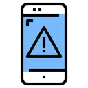 Free Mobile Warning  Icon