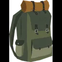 Free Mochila Mochilero Aventura Icono