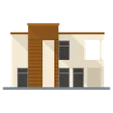 Free Modern House Home Homestead Icon