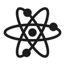 Free Molecule Science Atom Icon