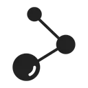 Free Molecule Atom Chemistry Icon