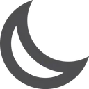 Free Mond Strich Symbol