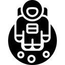 Free Mond Astronaut Raumanzug Symbol