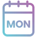 Free Monday  Icon