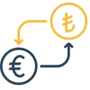 Free Moneda Dinero Conversion Icon