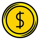 Free Moneda De Un Dolar Dolar Dinero Icono
