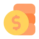 Free Moneda Dinero Pila Icono