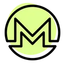 Free Monero Technology Logo Social Media Logo Icône