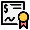 Free Agreement Finance Technology Icon