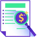 Free Capital Analysis Money Analysis Analysis Icon