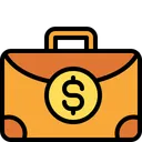 Free Money Bag Briefcase Suitcase Icon