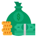 Free Money Bag Budget Cash Icon