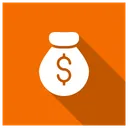 Free Saving Bag Dollar Icon