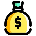 Free Money Bag Dollar Symbol Currency Icon