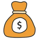 Free Money Sack Dollar Sack Currency Sack Icon